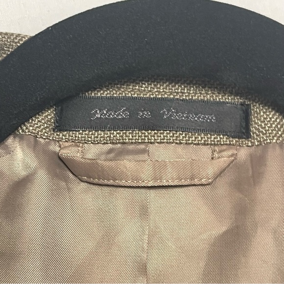 Lauren Ralph Lauren Men's Blazer Jacket Linen Blend Tan Brown Size 46R - Picture 9 of 16